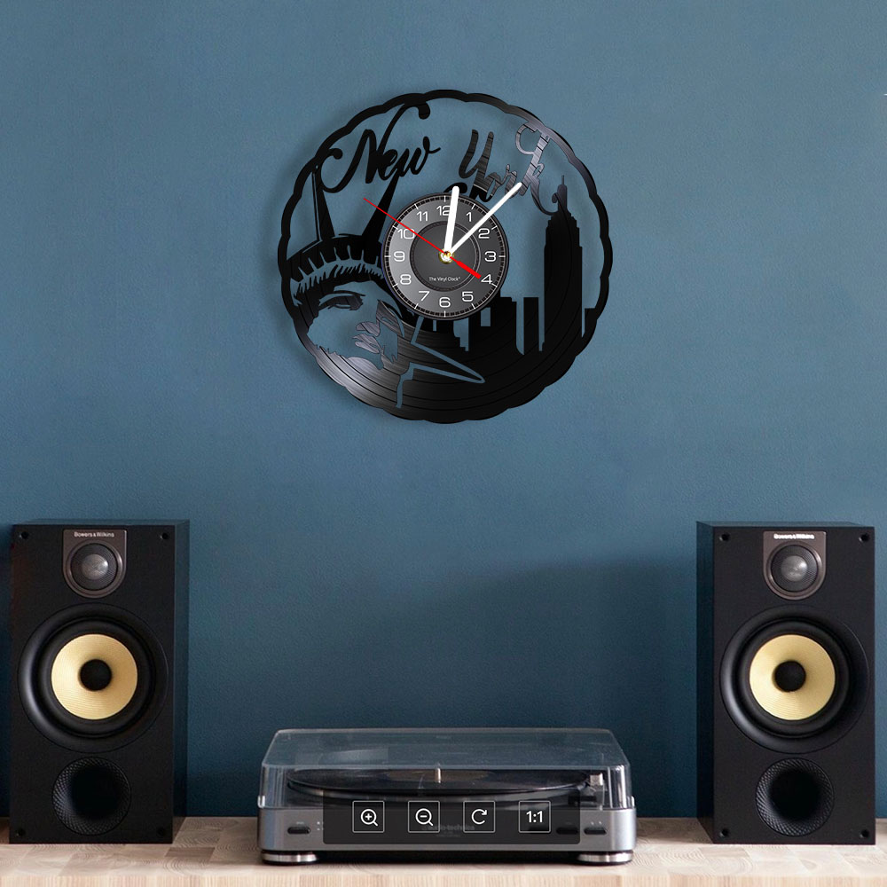 New York Skyline Vintage Vinyl - Interior Design Nyc 评论和价格