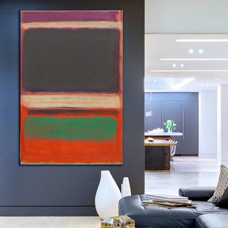 Wall Decor, Mark Rothko Poster - Interior Design Modern 评论和价格